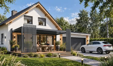 Jak stworzyć kameralną strefę na tarasie? Nowe możliwości aranżacji pergoli aluminiowych